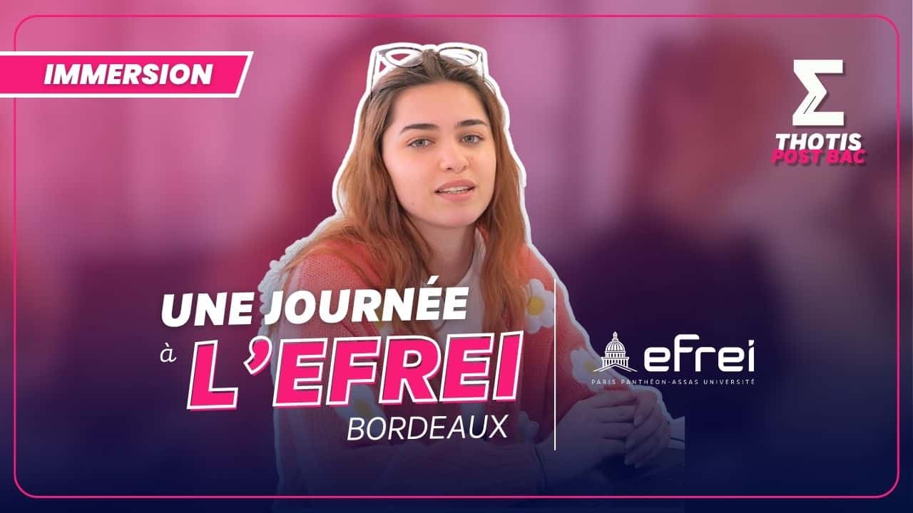 Immersion en bachelor Efrei Bordeaux