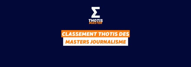 Classement MASTER Journalisme