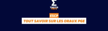 ESCP oraux PGE