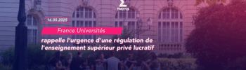 France Universités Privé lucratif