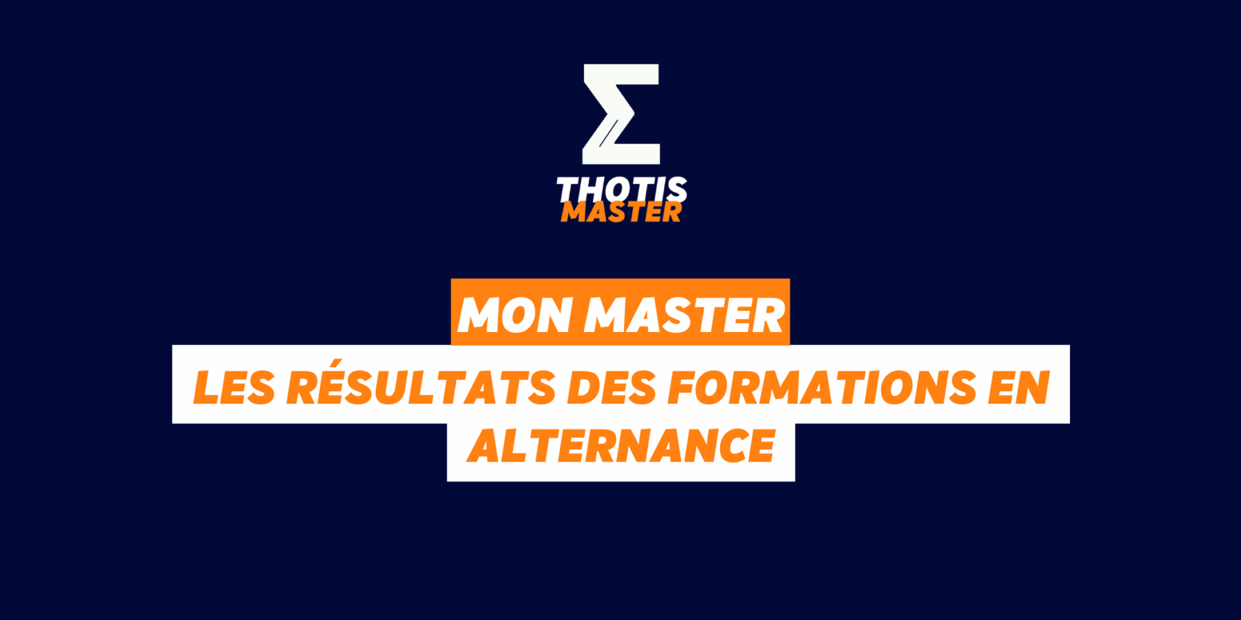 MON MASTER – Les résultats Mon Master 2025, en alternance MON MASTER Les résultats Mon Master 2025, en alternance