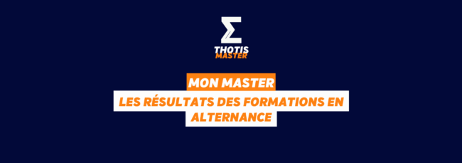 MON MASTER Les résultats Mon Master 2025, en alternance
