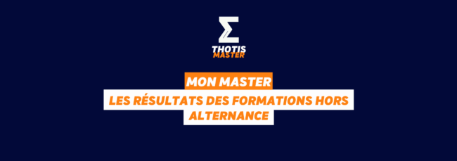 MON MASTER Les résultats Mon Master 2025, hors alternance