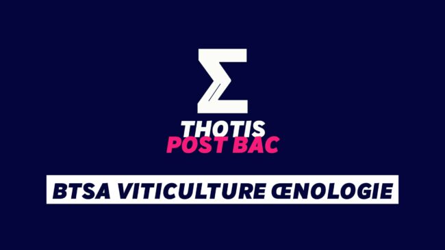 BTSA Viticulture œnologie