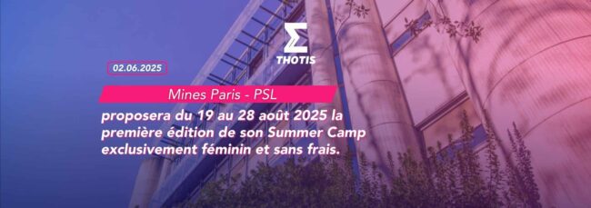 Summer Camp Mines Paris PSL