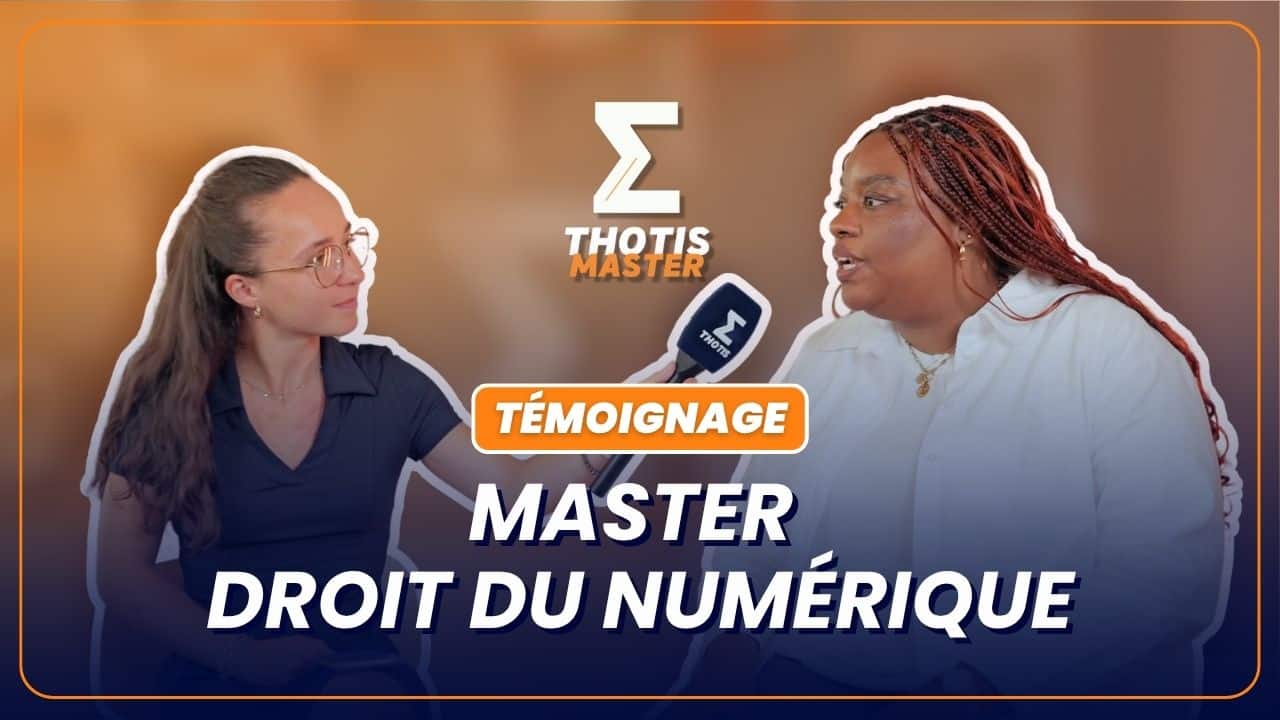 Témoignage Master droit numérique