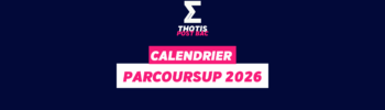 CALENDRIER PARCOURSUP 2026