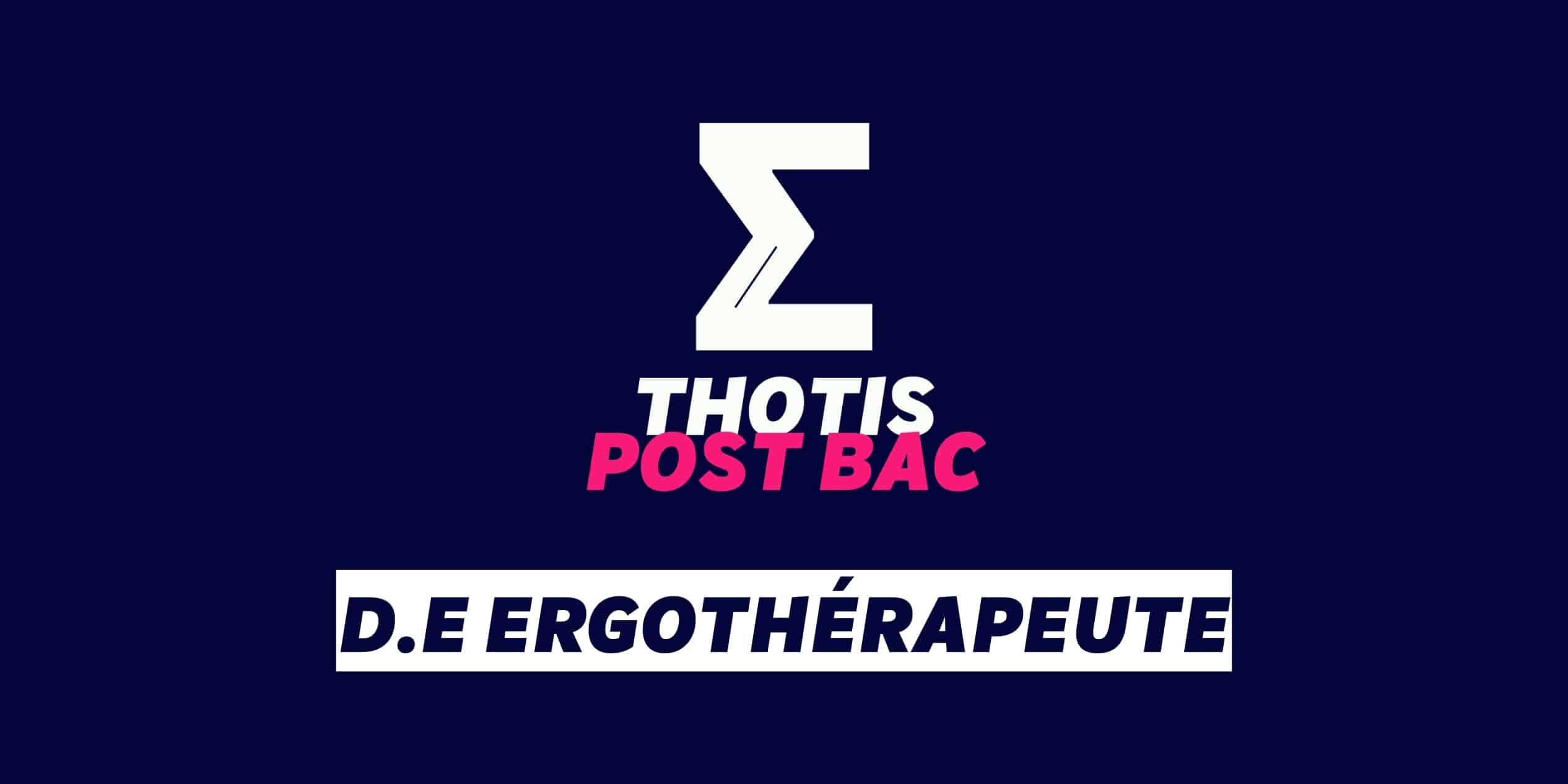D.E Ergothérapeute D.E Ergothérapeute