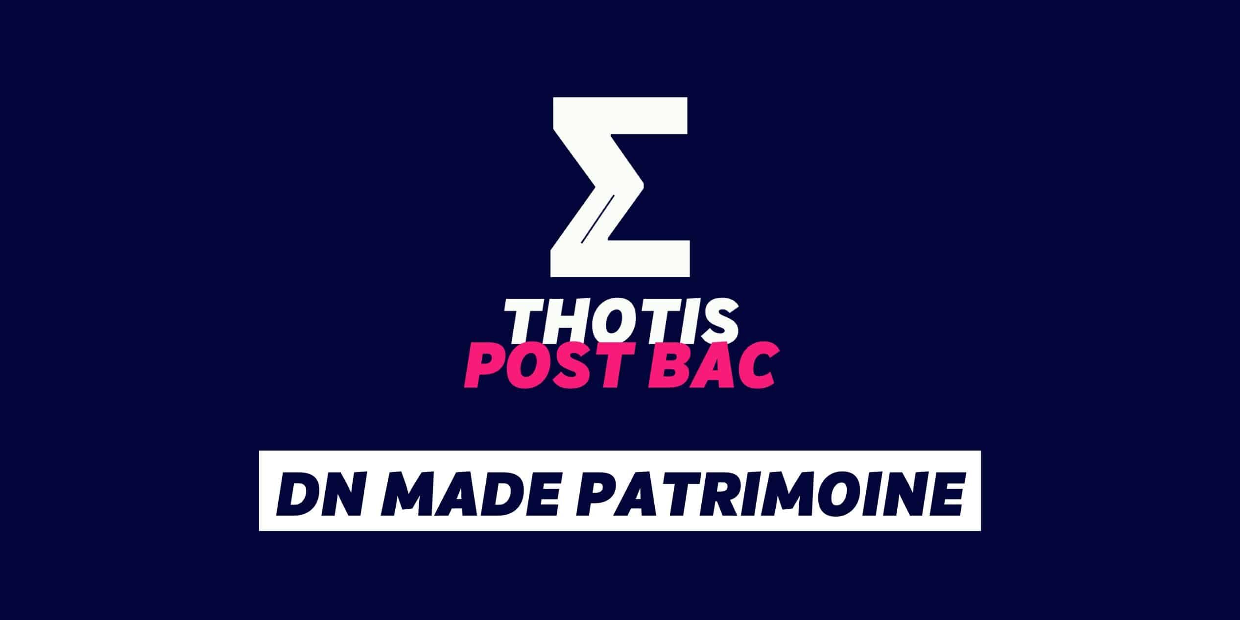 DN MADE PATRIMOINE DN MADE PATRIMOINE