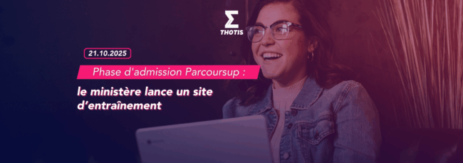 Phase d'admission Parcoursup SITE D'ENTRAÎNEMENT