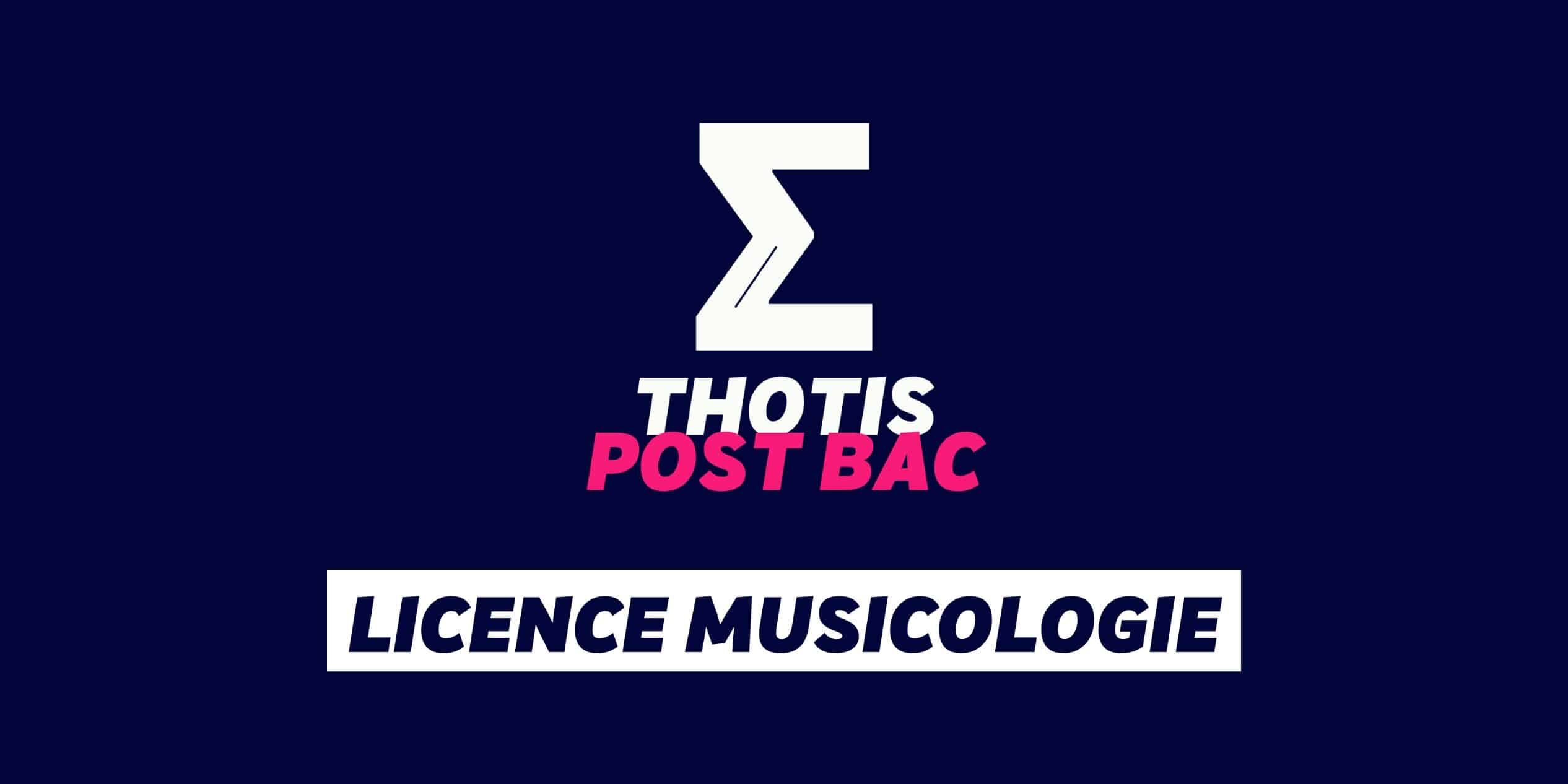 Licence Musicologie Licence Musicologie