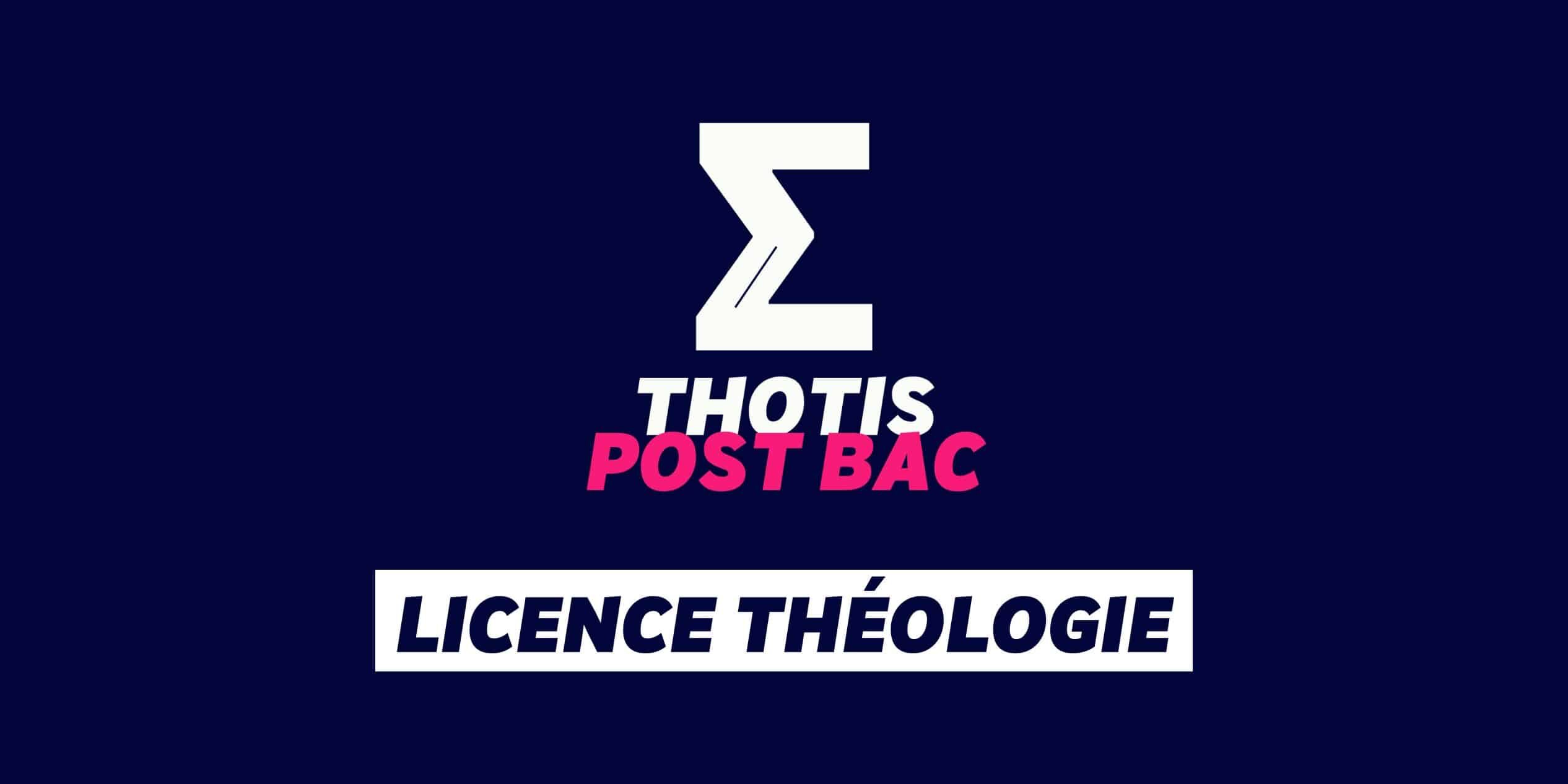 Licence théologie Licence théologie