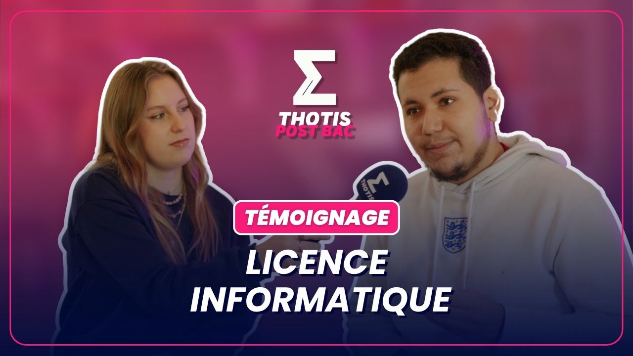témoignage - licence informatique