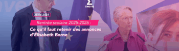 Rentrée scolaire 2025 2026 ce qu'il faut retenir des annonces d'Élisabeth Borne