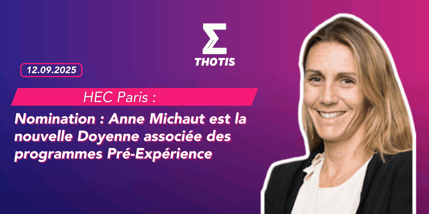 (HEC Paris) – Anne Michaut nomination (HEC Paris) Anne Michaut nomination