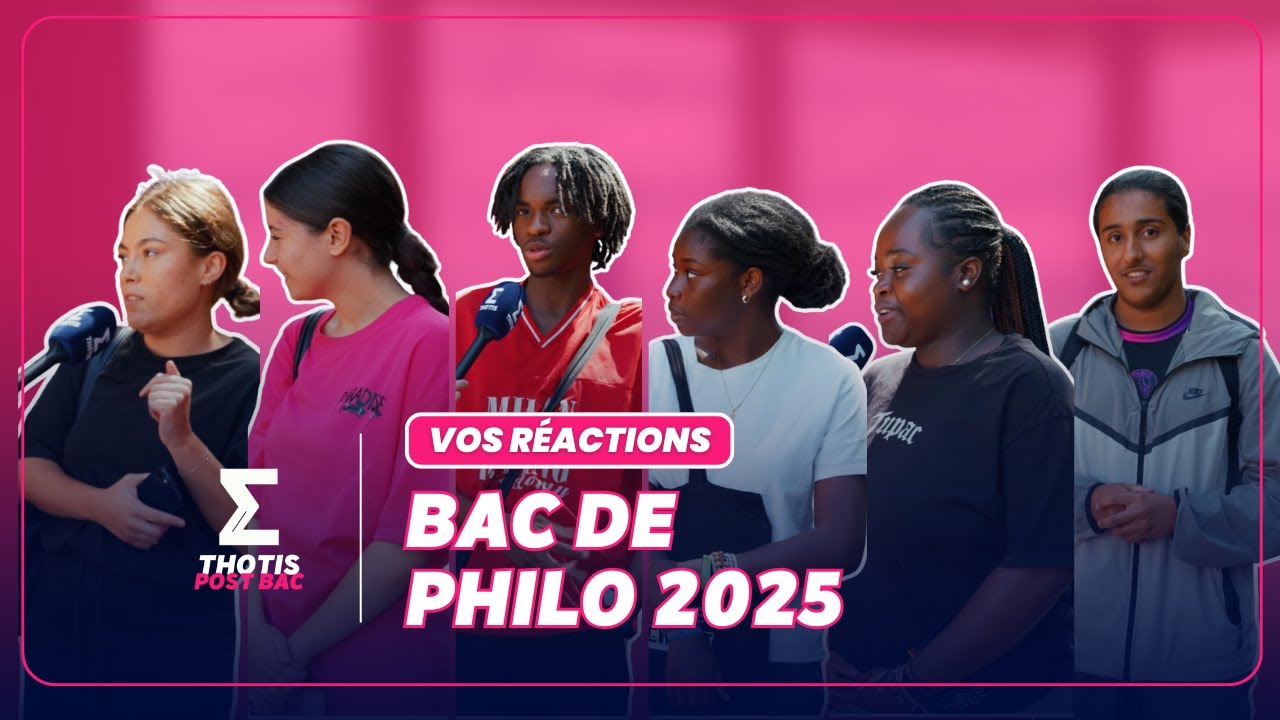 Bac de philo : vos réactions