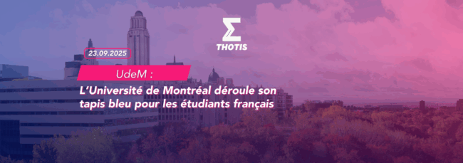 L’Université de Montréal déroule son tapis bleu pour les étudiants français L’Université de Montréal déroule son tapis bleu pour les étudiants français