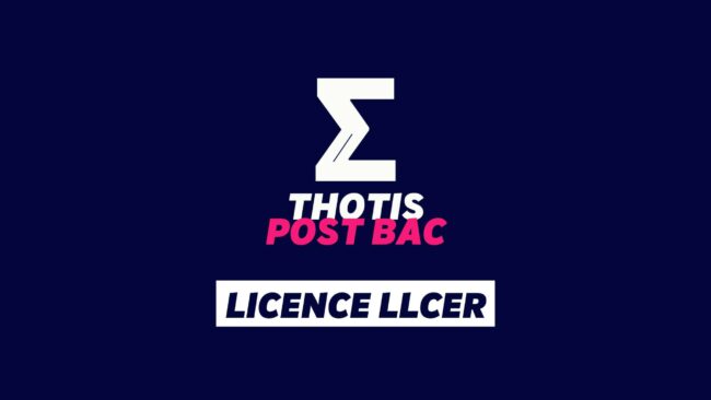 Licence LLCER