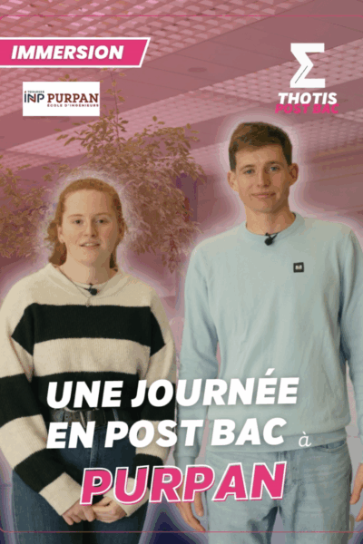 Une journée en école d'ingénieurs à PURPAN Une journée en école d'ingénieurs à PURPAN
