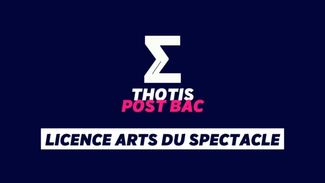 Licence Arts du spectacle