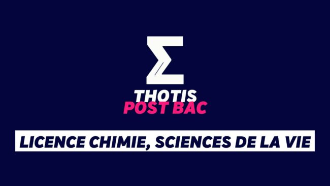 licence Chimie, Sciences de la vie