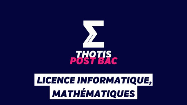 licence Informatique, Mathématiques licence Informatique, Mathématiques