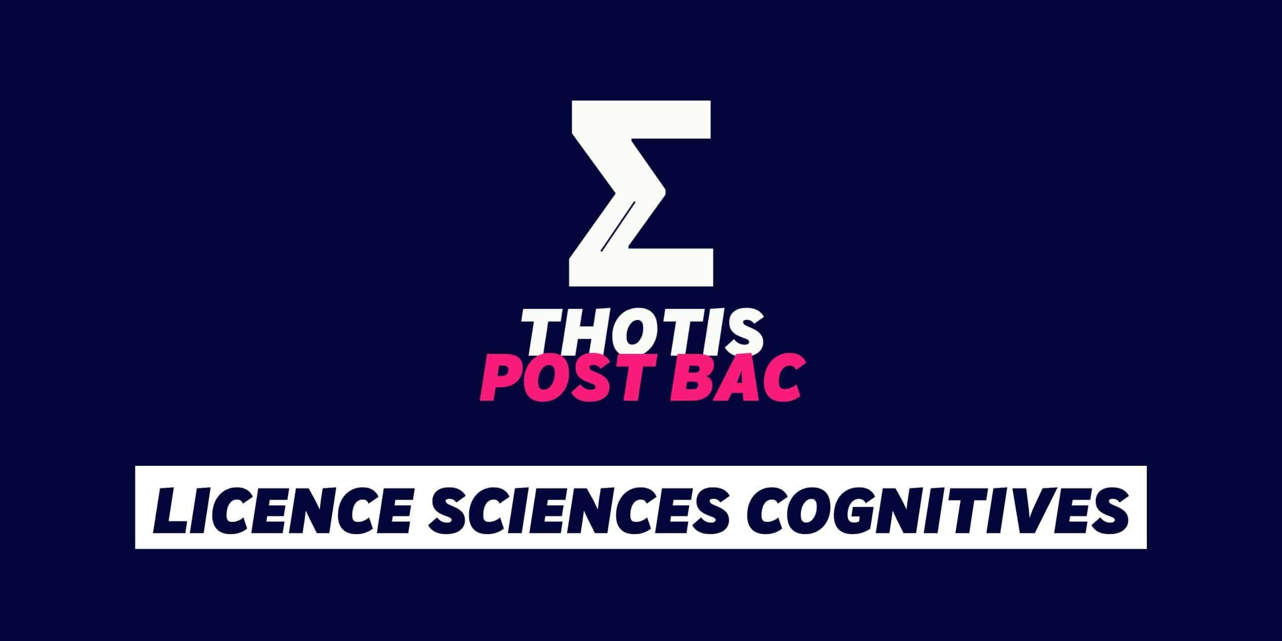 Licence Sciences cognitives Licence Sciences cognitives