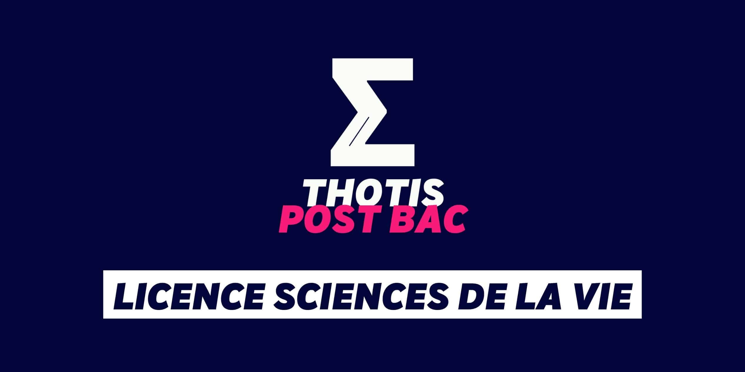 Licence Sciences de la Vie