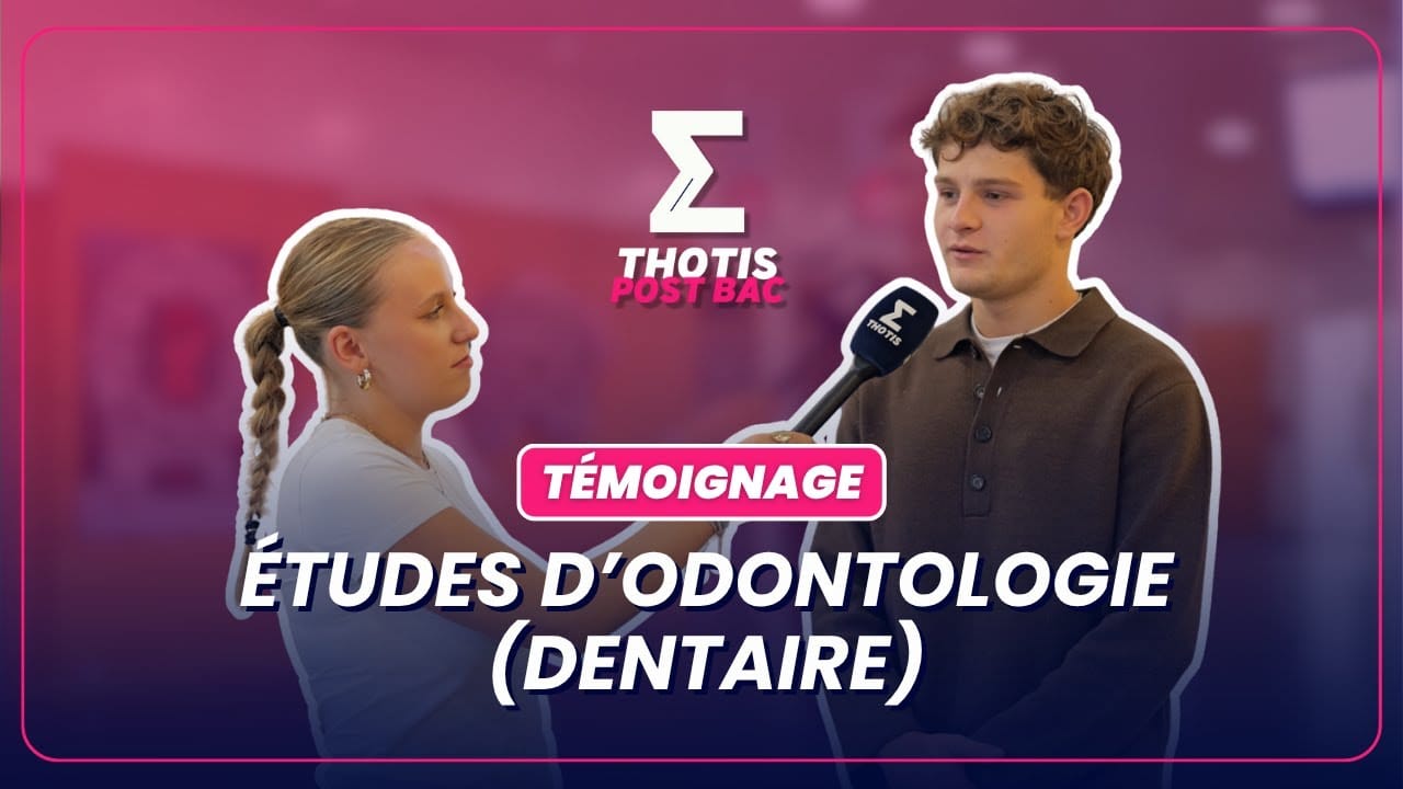 Études d'odontologie (dentaire) et LAS témoignage