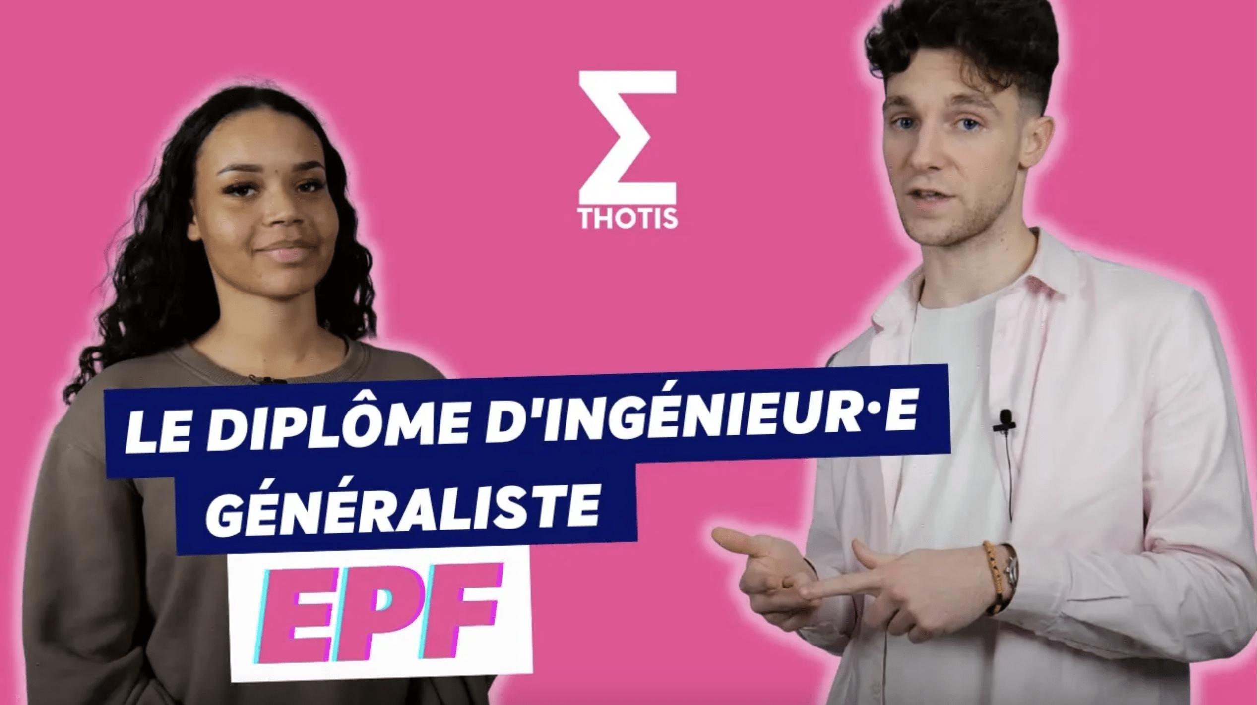 Le Diplôme d'ingénieur·e généraliste de l'EPF Thotis
