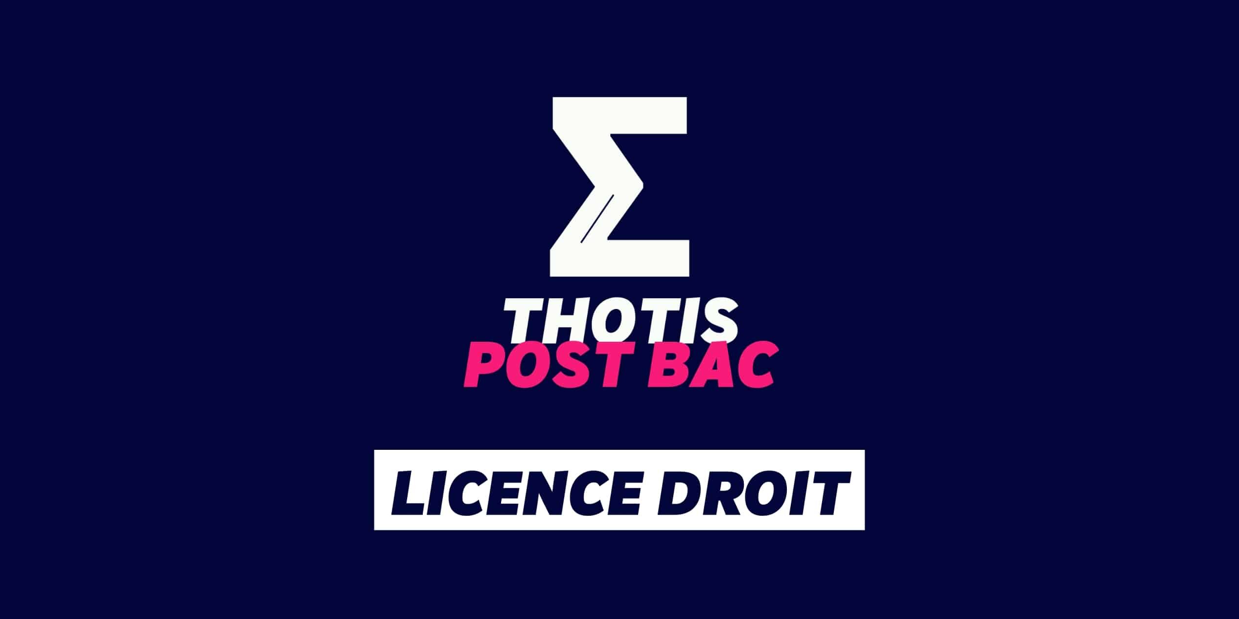 Licence droit Licence droit