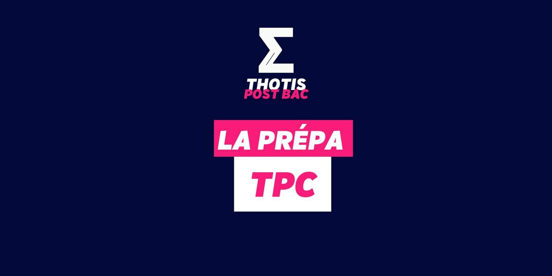 Prépa TPC Prépa TPC