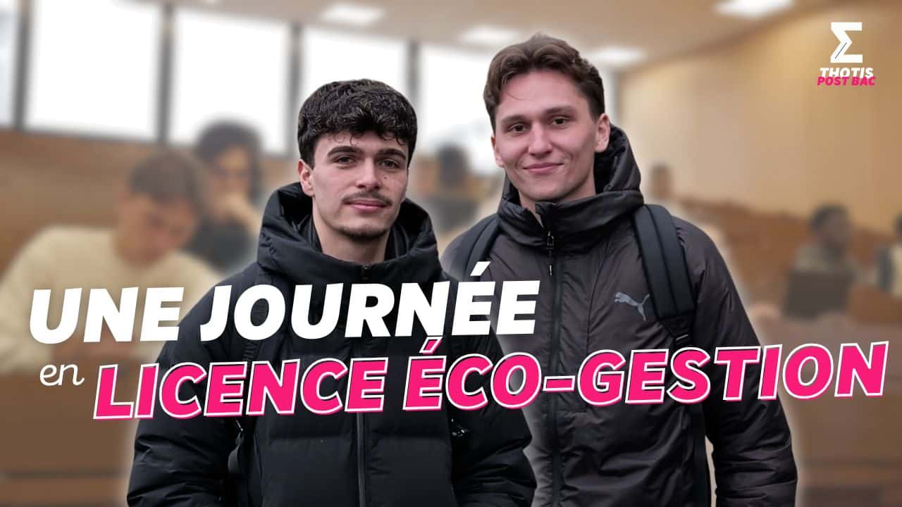 UNE JOURNÉE LICENCE ECO GESTION