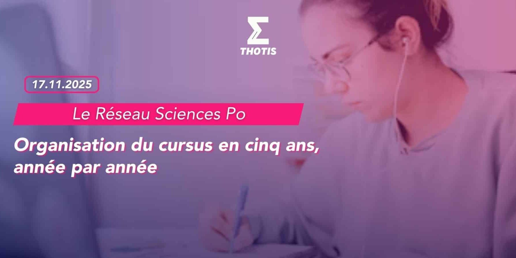 Le Réseau Sciences Po Organisation du cursus en cinq ans, année par année Le Réseau Sciences Po Organisation du cursus en cinq ans, année par année