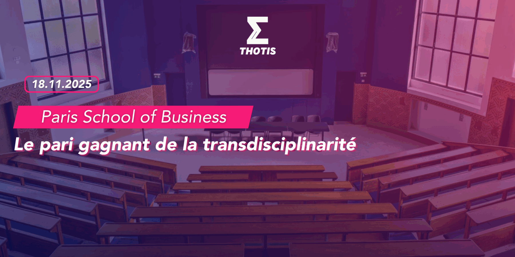 PSB Le pari gagnant de la transdisciplinarité PSB Le pari gagnant de la transdisciplinarité