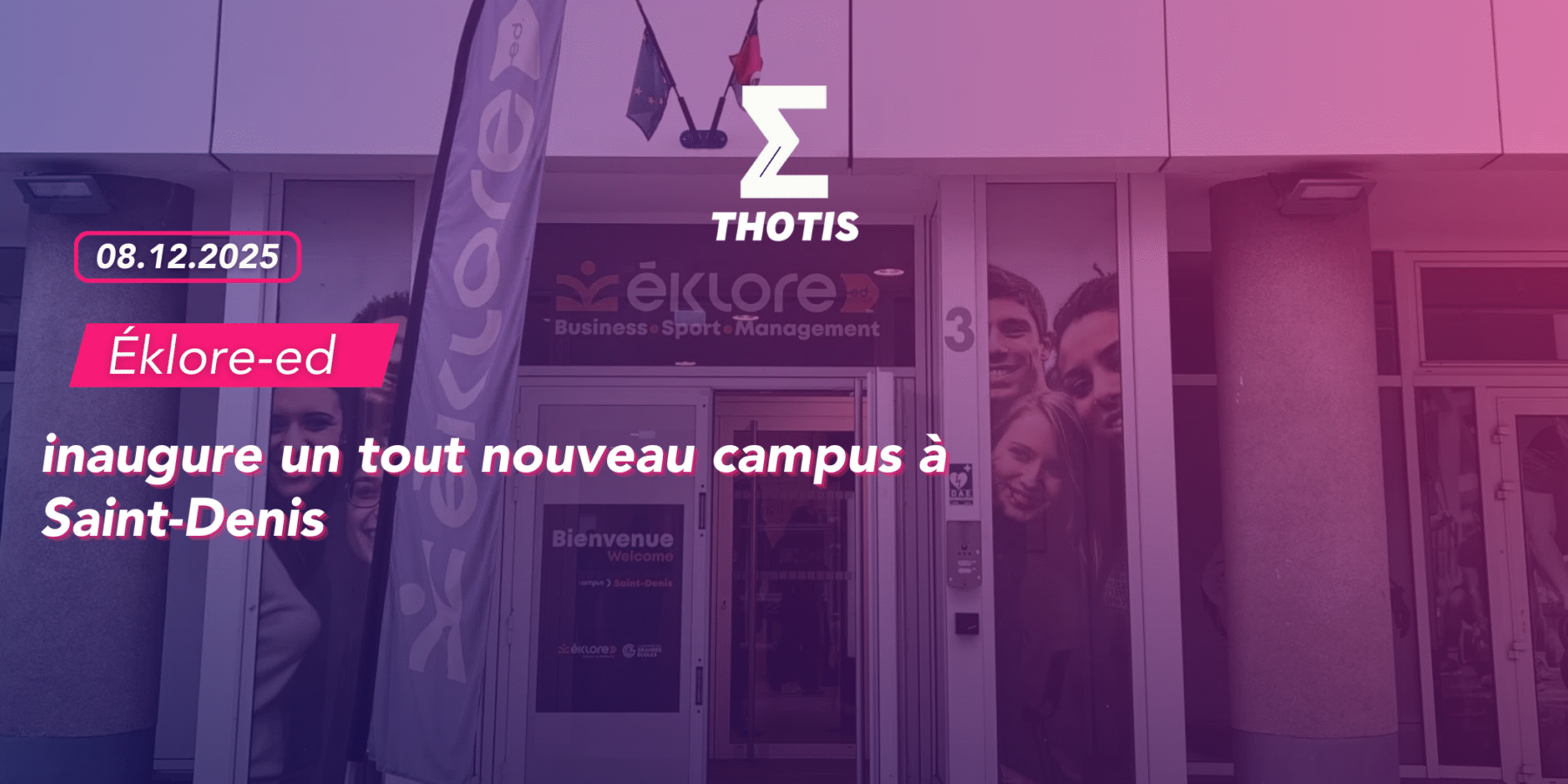 Éklore-ed inaugure saint Denis Éklore ed inaugure saint Denis