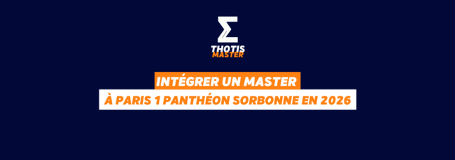 Intégrer un master à l’Université Paris 1 Panthéon Sorbonne en 2026 Intégrer un master à l'Université Paris 1 Panthéon Sorbonne en 2026