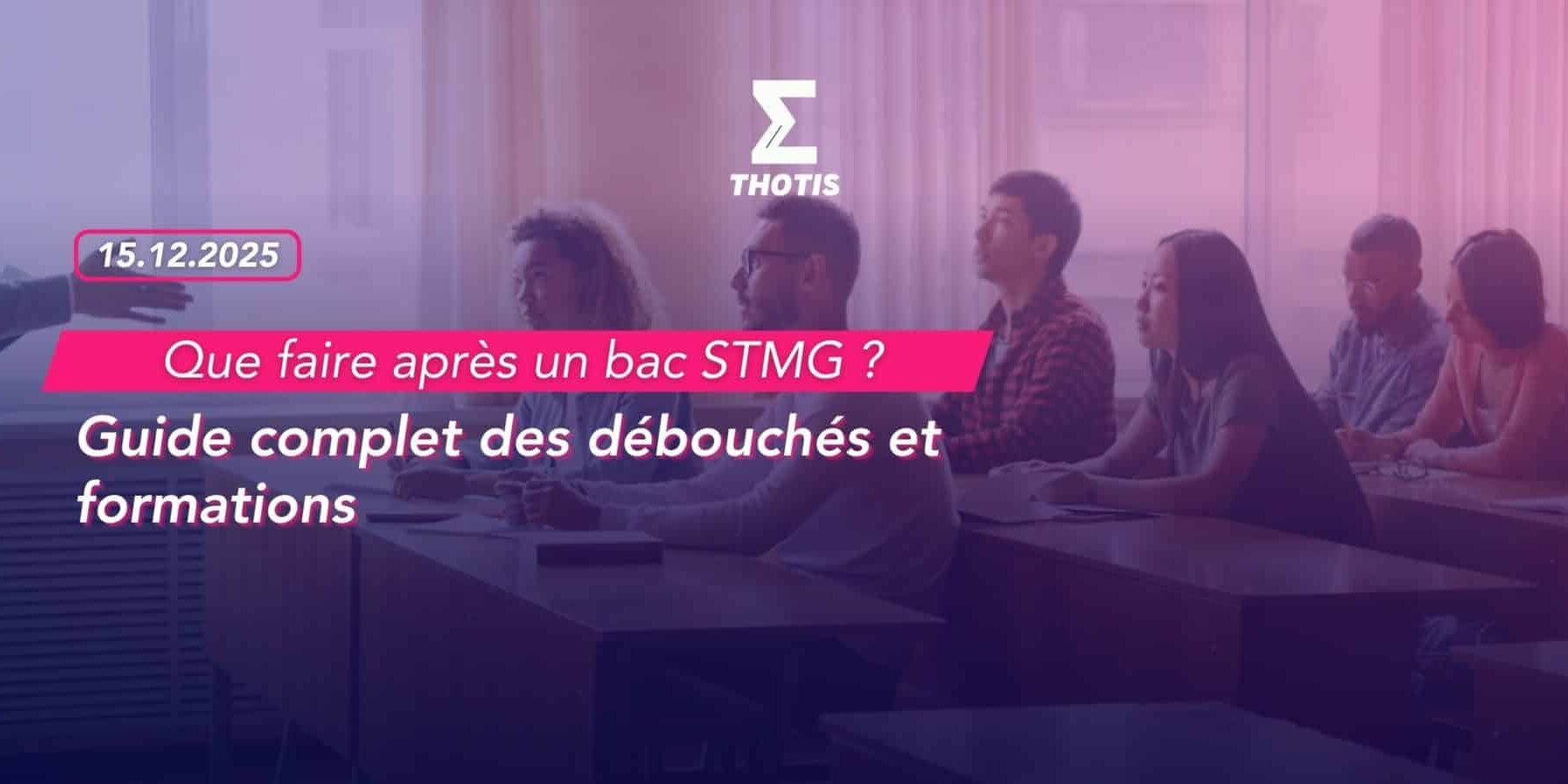 Que faire après un bac STMG 2