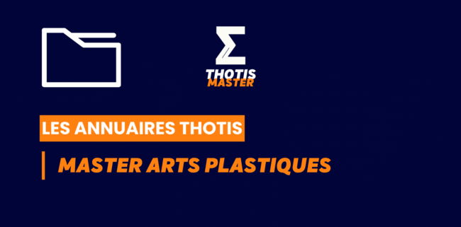 Annuaire Master Arts plastiques
