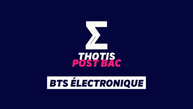 BTS Électronique BTS Electronique