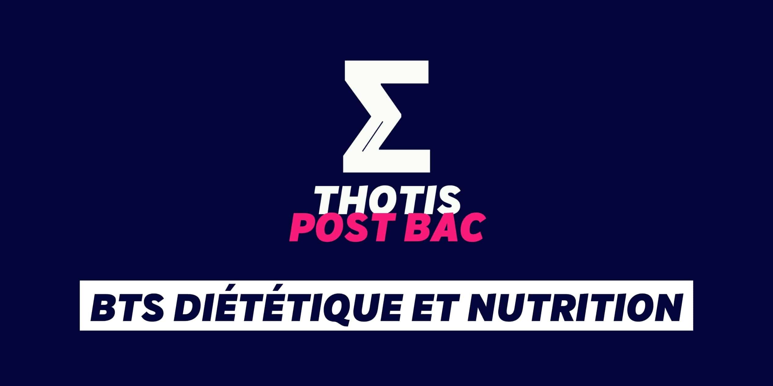 BTS diététique et nutrition BTS dietetique et nutrition