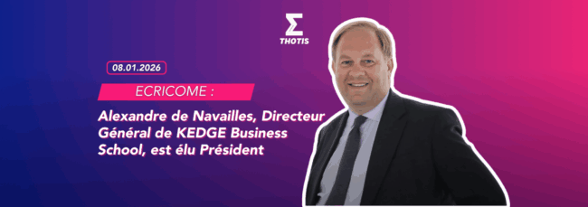 ECRICOME Alexandre de Navailles élu Président
