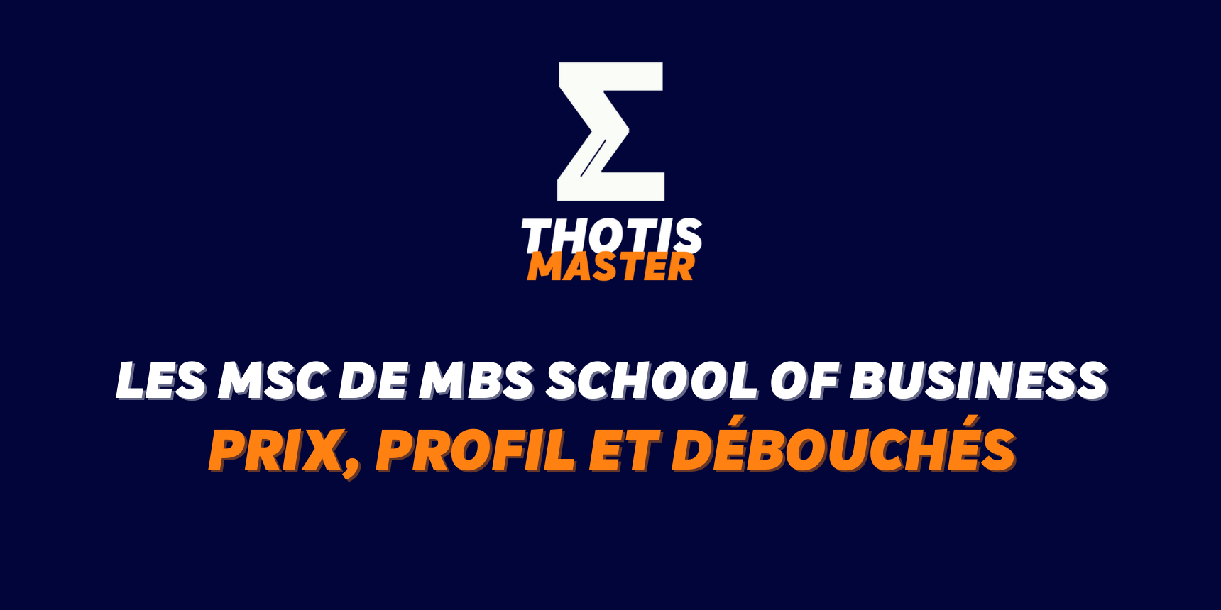 MBS School of Business MBS School of Business