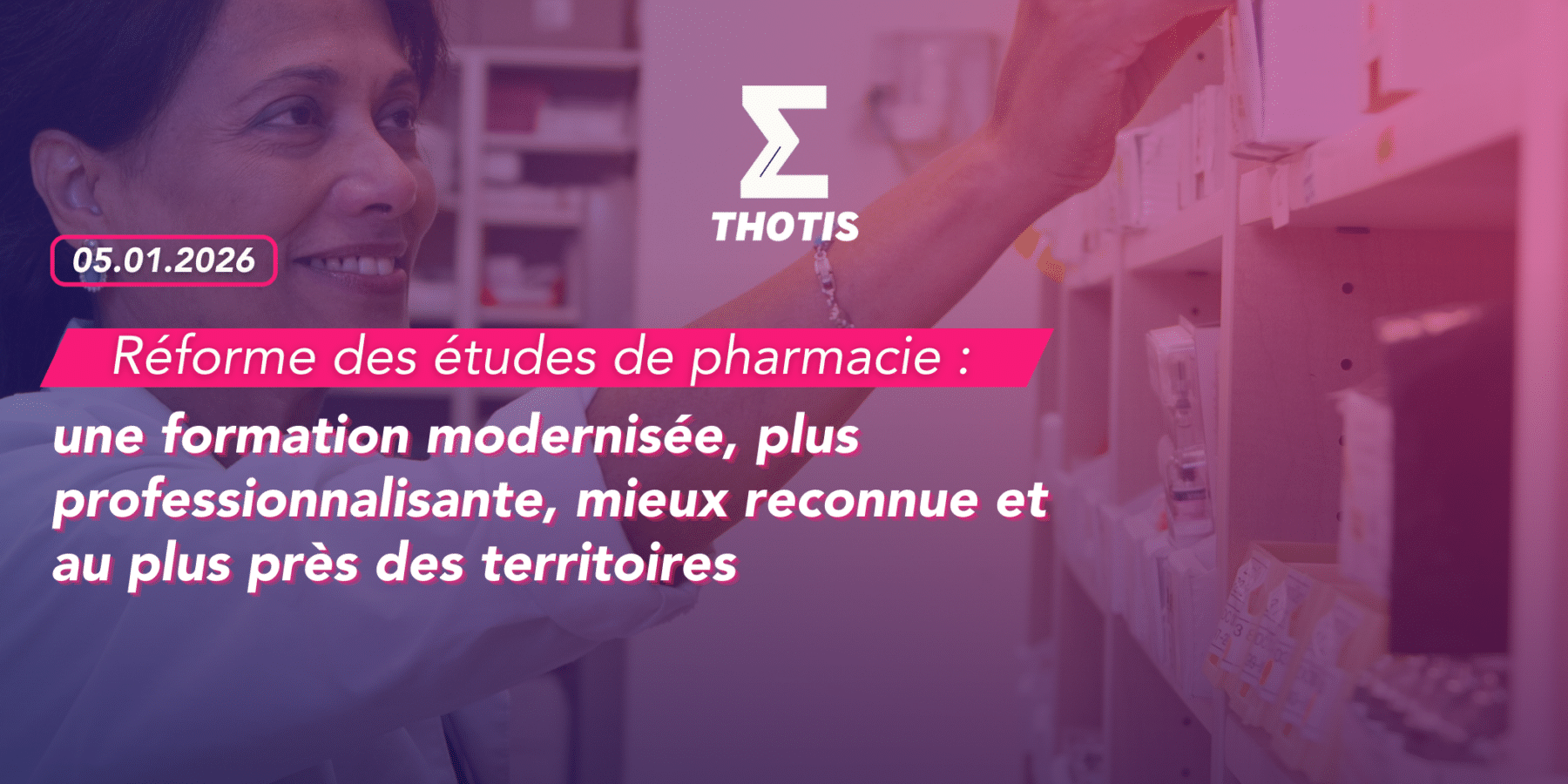 Réforme des études de pharmacie DES