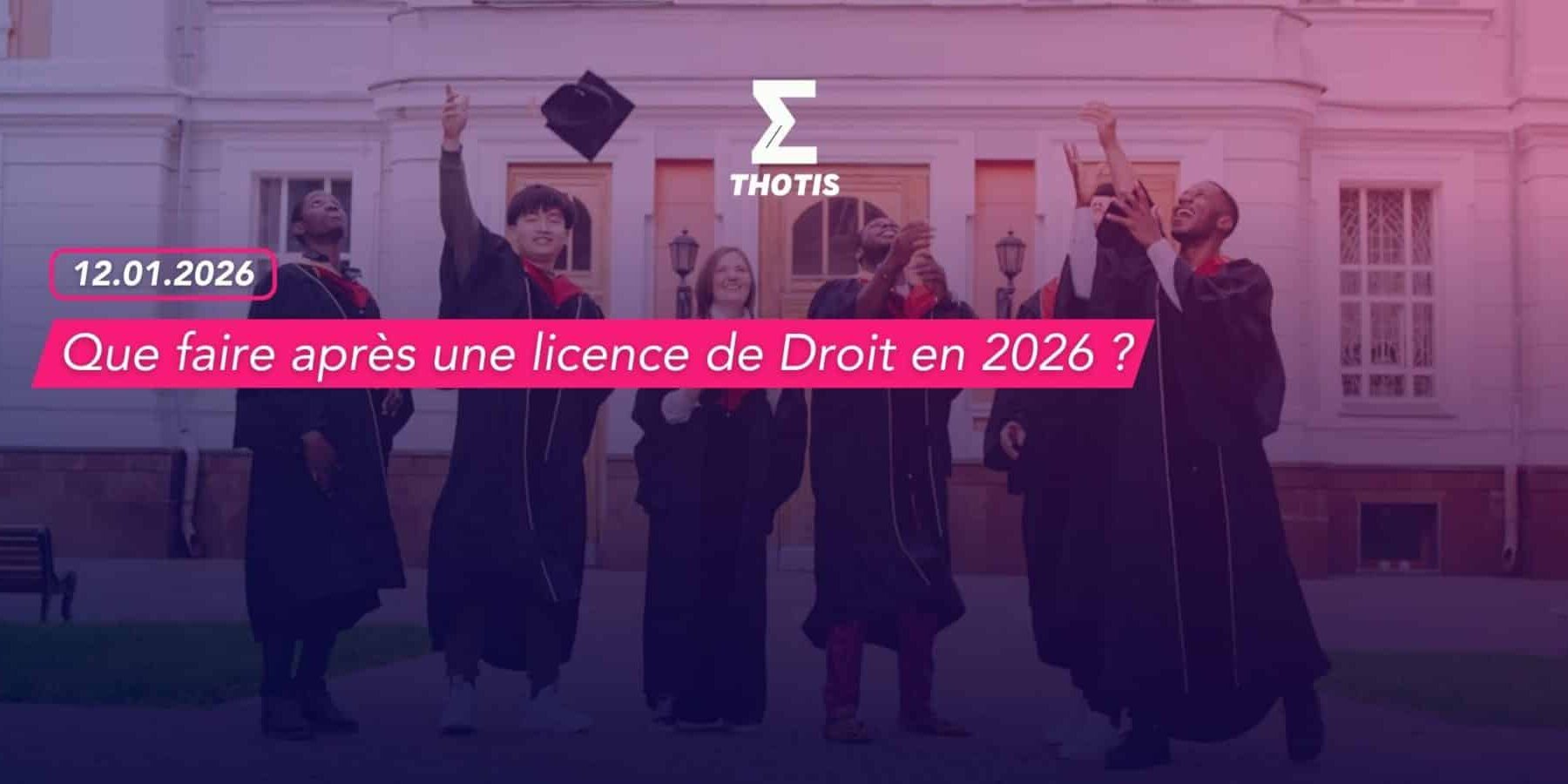 Que faire après une licence de Droit en 2026 Que faire après une licence de Droit en 2026