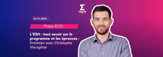 V3PRÉPA ECG ESH C.V programme ESH