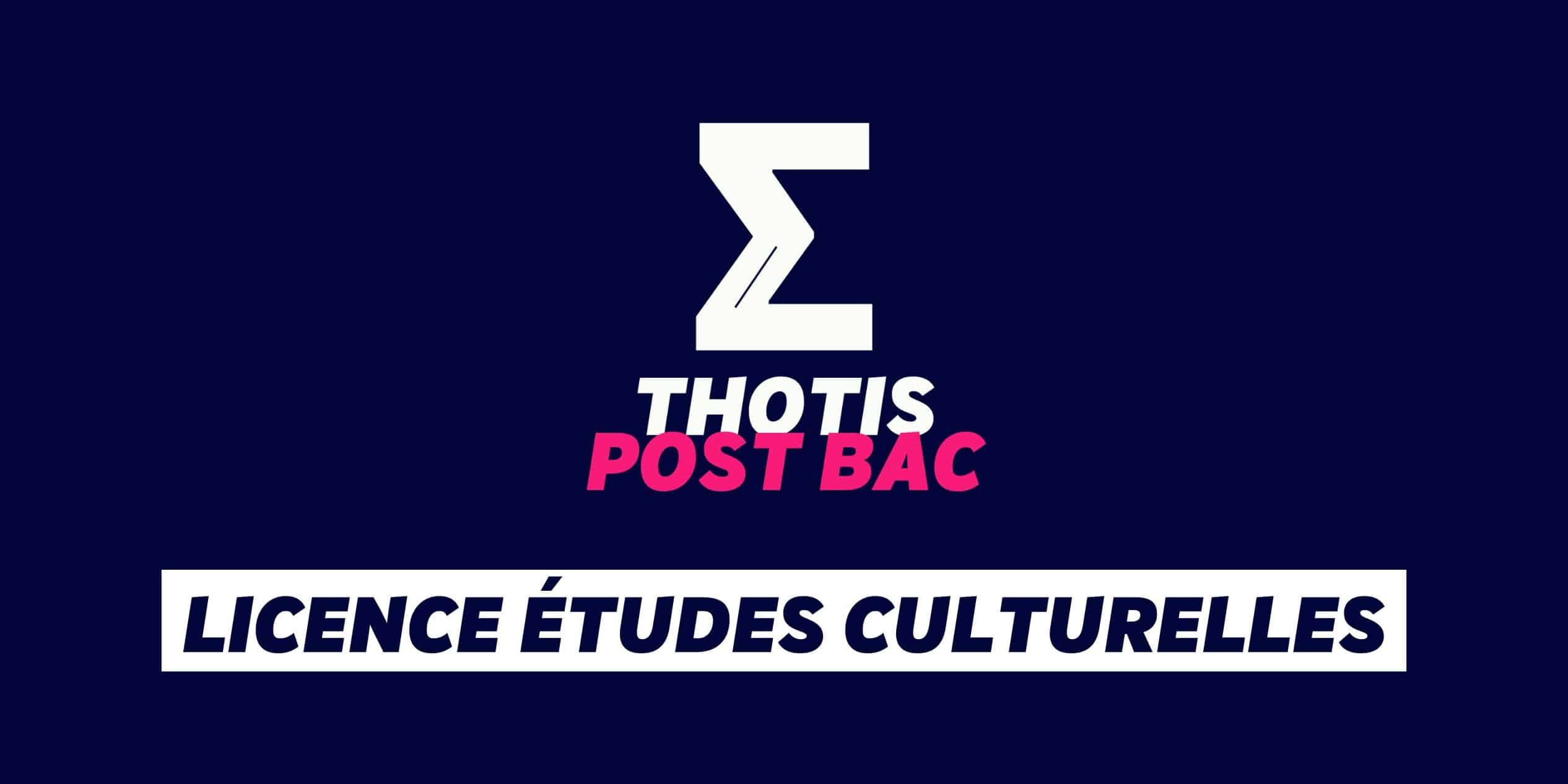 Licence études culturelles Licence études culturelles