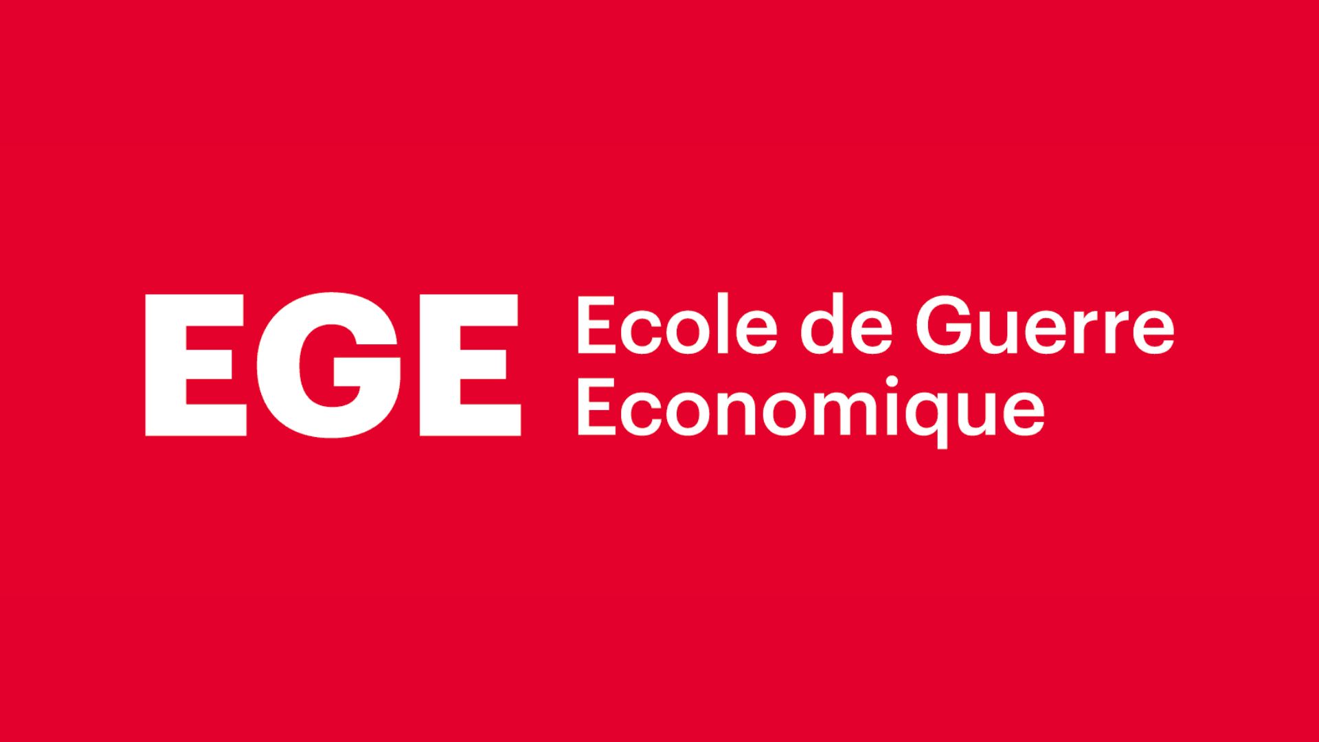 Logo EGE fond rouge 16 9