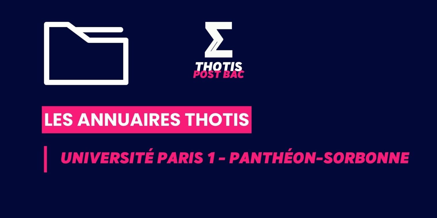 Annuaires thotis_Postbac_Université Paris 1 – Panthéon-Sorbonne Annuaires thotis Postbac Université Paris 1 Panthéon Sorbonne