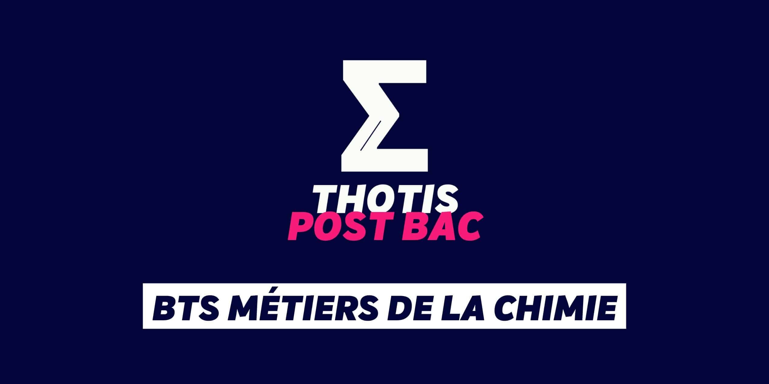 BTS Métiers de la chimie